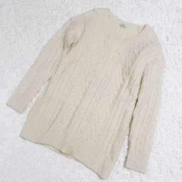 EDIT.FOR LULU 케이블 니트 풀오버