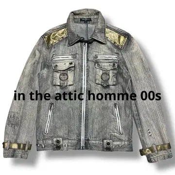 atc in the attic homme 00s 데님 자켓 Y2K
