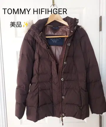 [ 클리닝 완료 ] TOMMY HILFIGER 브라운 다운 자켓