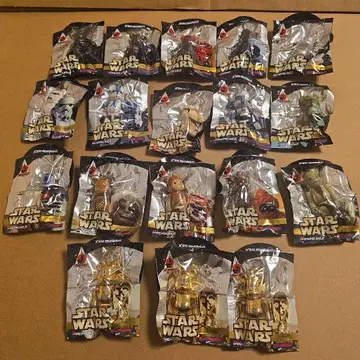 스타 워즈 베어브릭 펩시 16개 컴플리트 + C-3PO 2개
