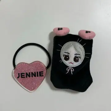 BLACKPINK 제니 nini 머리끈 응원봉 커버