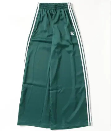 adidas 새틴 와이드 레그 트랙 팬츠 그린 XXL 사이즈