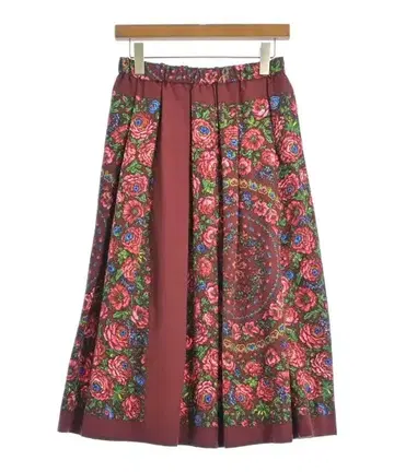 롱 맥시 길이 로브 드 잠브 여성용 스커트