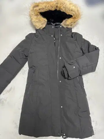 ZARA 블랙 롱 다운 자켓