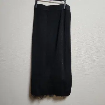 비어즐리 튜튜 니트 스커트 블랙