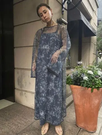 MANY WAY BENNETT LAYERED DRESS 아메리빈티지