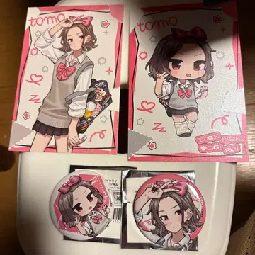 걸즈밴드클라이 헤이세이 갸루 스타일 캔뱃지 에비즈카 사토시