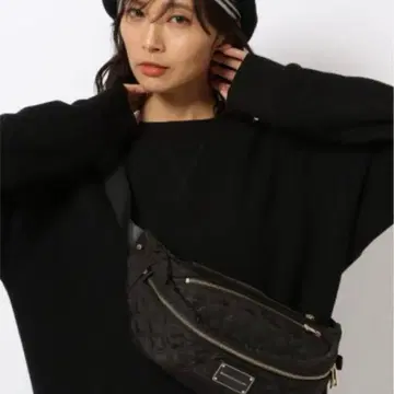 밴야드 스톰 깔끔한 바디 BAG 퀼팅 블랙