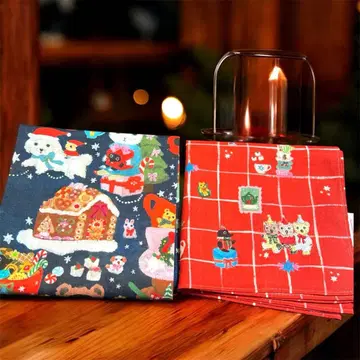 애프터눈 티 x 키타기시 유미 콜라보 손수건 2장 세트 새상품