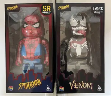 BE@RBRICK SP상 스파이더맨, 라스트 원상 베놈 베어브릭