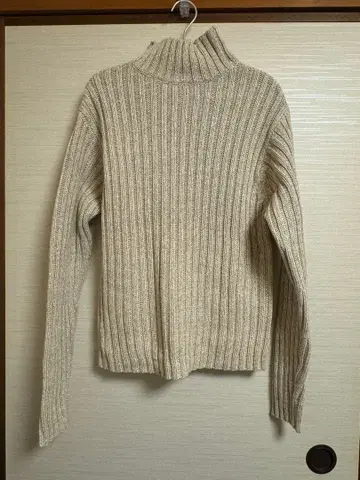 GAP 하이넥 리브 스웨터