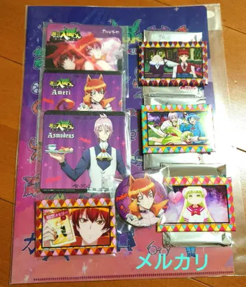 [ 새상품급 ] 마계의 왕자 마오마오 캐릭터 굿즈 캔뱃지 코스터 책받침류