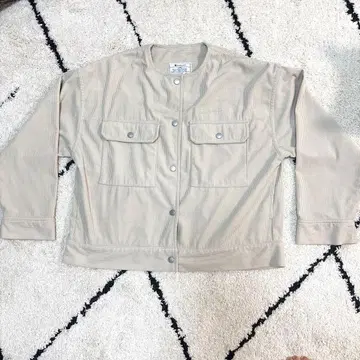 Champion 노카라 자켓 M 베이지