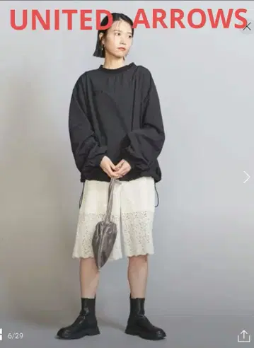 UNITEDARROWS 나일론 풀오버 상의