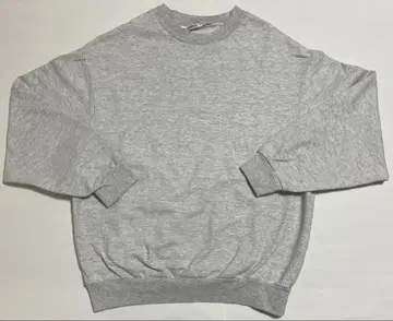 LOS ANGELES APPAREL 멜란지 그레이 맨투맨