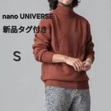 나노 유니버스 nano universe 캐시미어 MIX 터틀넥 니트