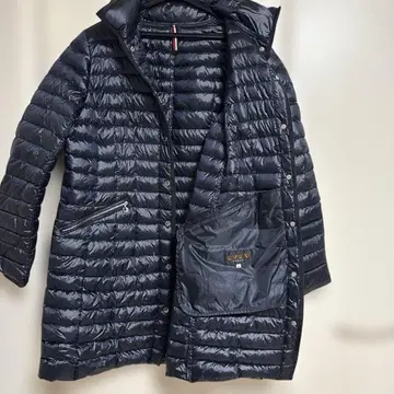 EVEX 다운 코트 네이비