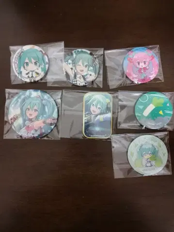 하츠네 미쿠 캔뱃지 묶음 판매