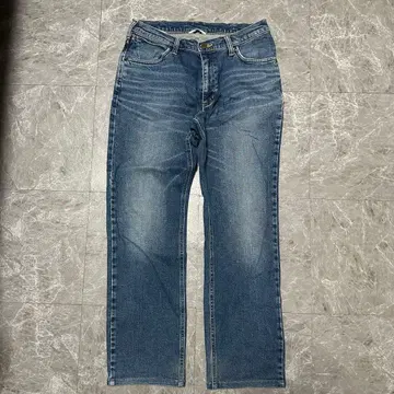 Wrangler 스트레이트 데님 팬츠 파랑 L 사이즈 g8