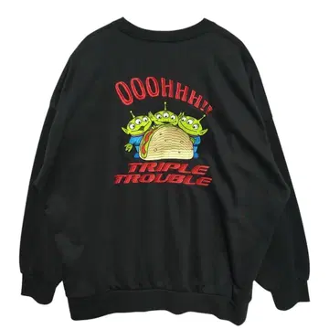 [택 포함 리틀 그린멘] Disney 디즈니 트레이닝복 맨투맨