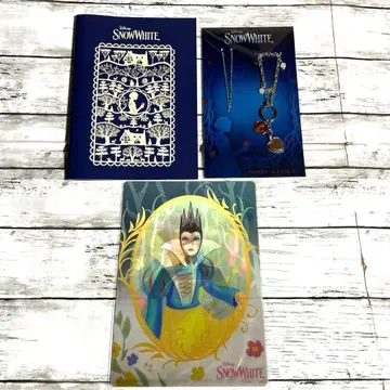 새상품 디즈니 실사 백설공주 굿즈 3종 세트