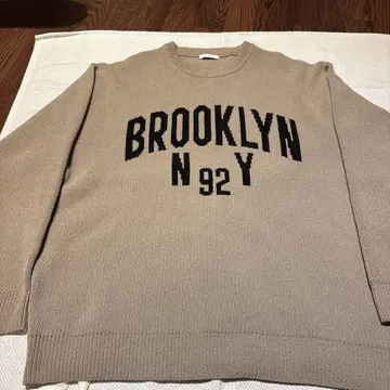 [BAYFLOW] 베이지 니트 트레이닝복 BROOKLYN N92 Y