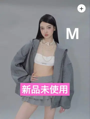 andwang Kirakira zip up ( gray )