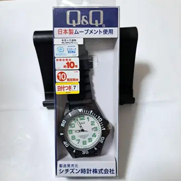 시티즌 Q&Q 손목시계 BX-Q008C 쿼츠 10기압 방수