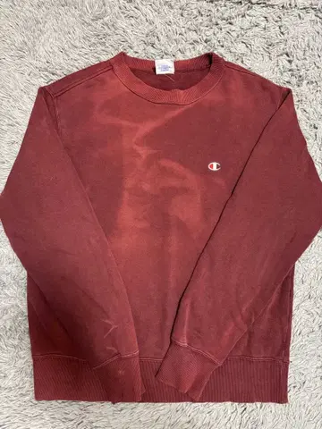 챔피언 와인 레드 맨투맨