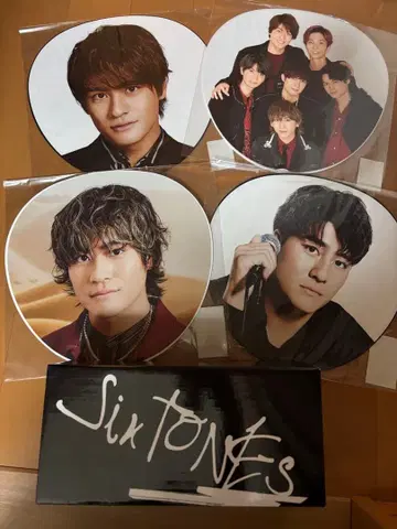 SixTONES 모리모토 신타로 부채 묶음 판매 4개