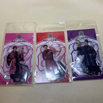 간사이 칠색 남자 대축제 아크릴 스탠드 코타키 시게오카 하마다