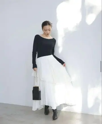 annuans 아뉴앙스 니트 도킹 원피스