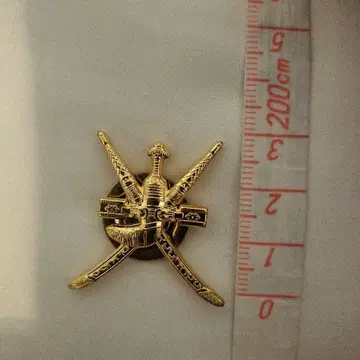 오만 엑스포 마그넷 핀 배지