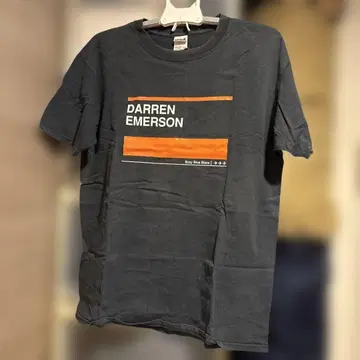 Darren Emerson 티셔츠 블랙 L 사이즈