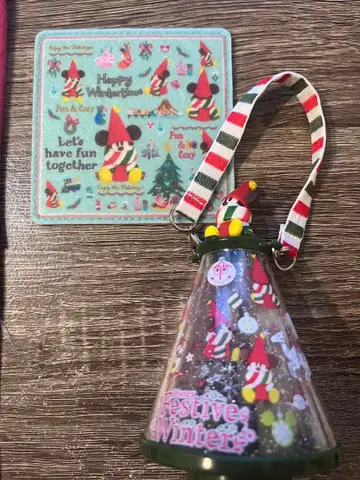 [수베니어 2점] Festive Winter 린린 디즈니 리조트