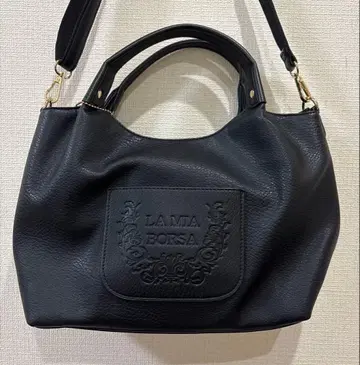 미사용 새상품 CureBorsa 숄더백, 사선으로 메는 가벼운 백 블랙