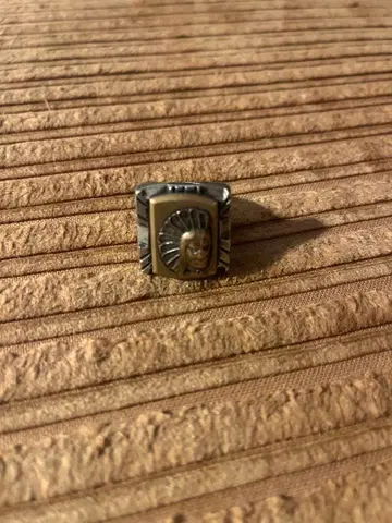 바이커 반지 멕시칸 반지 빈티지 인디언