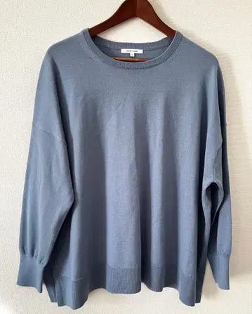 빅 사이즈 23구 래글런 소매 긴팔 스웨터 44