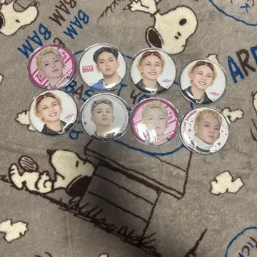 Treasure 현석 캔 배지 9개 세트