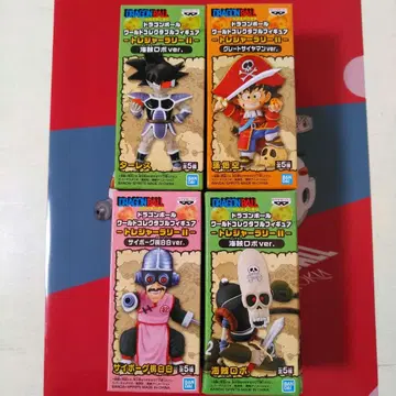 드래곤볼 월드 컬렉션 피규어 손오공 외 4체 세트 보물 랠리