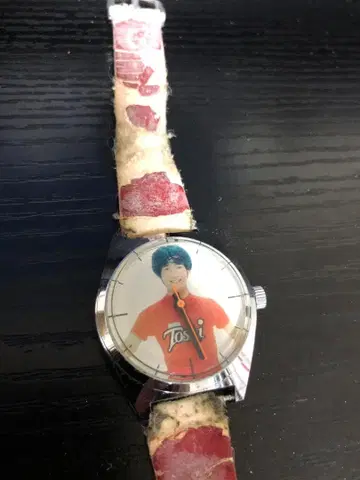 시티즌 CITIZEN Q&Q 타하라 토시히코 TOSHI 손목시계 쟈니즈