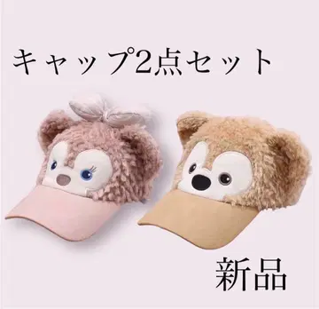 새상품 2 더피 셰리 메이 캡 디즈니 모자 Duffy 모자 씨