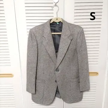 테일러드 자켓 남성용 S 울 그레이