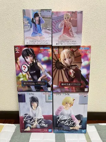 리코리스 리코일 프라이스 피규어 6개 세트 묶음 판매