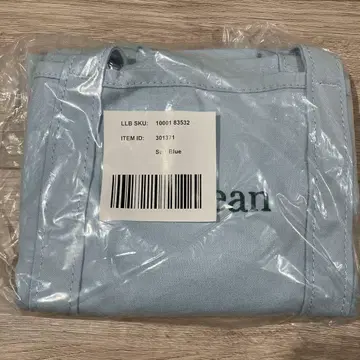 새상품 L.L.Bean 그로서리 토트 한정판 완판 서프 블루