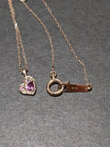 K10 하트형 여성용 목걸이