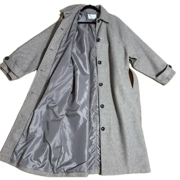 새상품급 무루아 MURUA 스텐카라 코트 그레이지 F