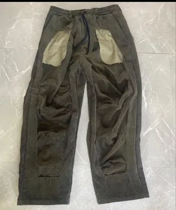 MUZE CORDUROY 3D TROUSERS(KHAKI)