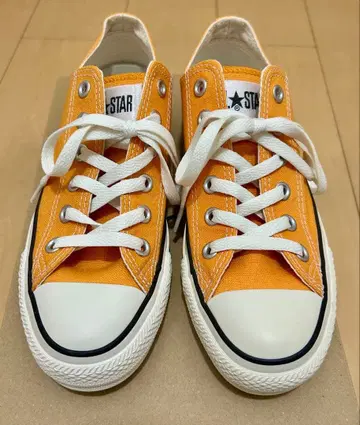 컨버스 올스타 오렌지 스니커즈 신발