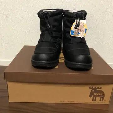 moz 모즈 블랙 보아 스노우 부츠 발수 가공 23cm